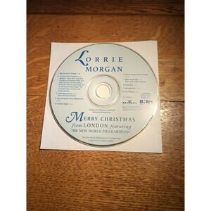 Merry Christmas from London by Lorrie Morgan (CD, 1997) Disc Only